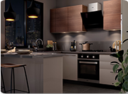 Champagne Muse | Kitchen Collection (Mobile) - IFB Modular Kitchen