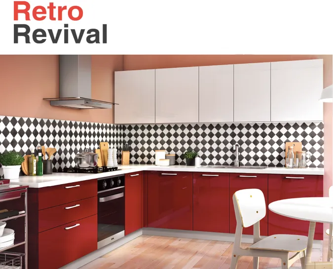 Retro Revival | Kitchen Collection - IFB Modular Kitchen