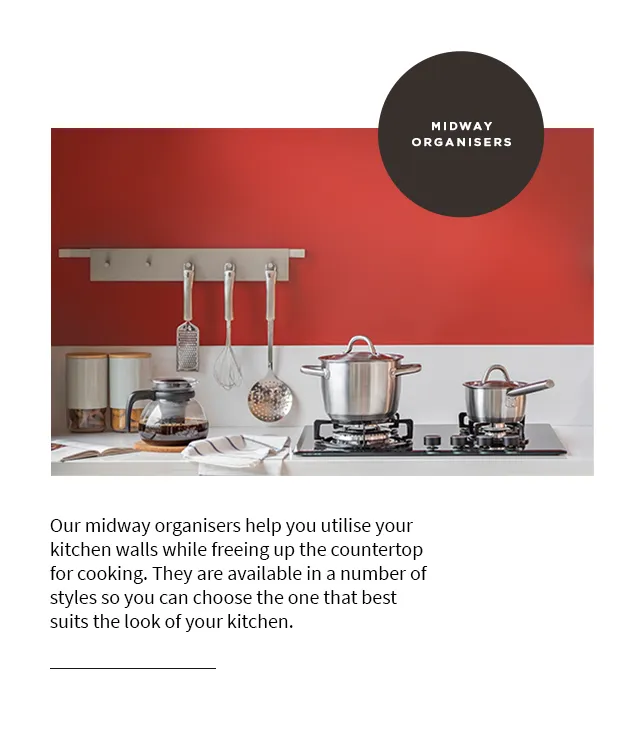 Midway Organisers (Mobile) | Kitchen Storage - IFB Modular Kitchen