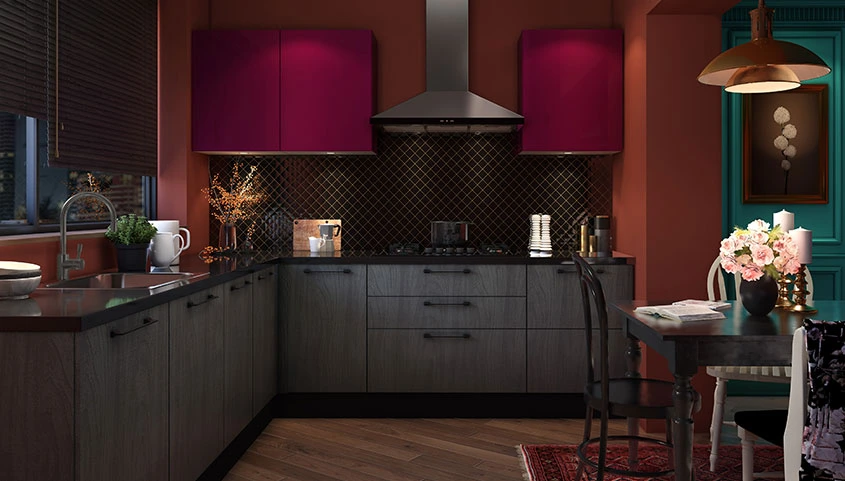 The Eclectic | Kitchen Collection - IFB Modular Kitchen
